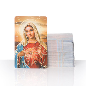 Obrazki Święte "modlitwa w drodze" Serce Maryi