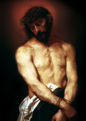Plakat religijny Jezus Chrystus Umęczony