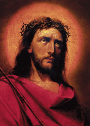 Plakat religijny Jezus Chrystus Umęczony