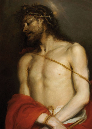 Plakat religijny Jezus Chrystus Umęczony