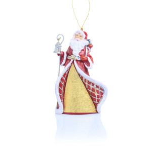 Figurka - zawieszka Święty Mikołaj - Decorato - 2 szt.