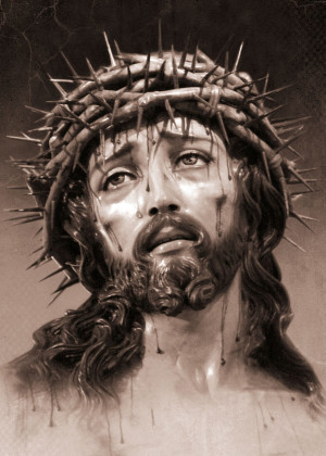 Plakat religijny Jezus Chrystus Umęczony - Ecce Homo