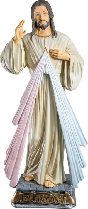 Figura Jezus Chrystus Miłosierny (75 cm)