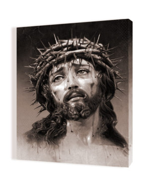 Obraz religijny na płótnie Jezus Chrystus Umęczony - Ecce Homo