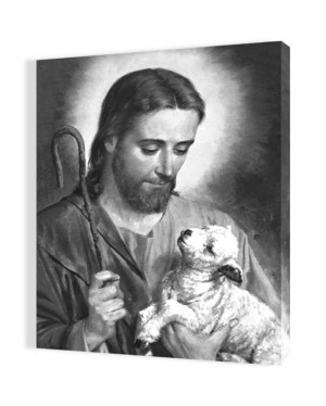 Obraz religijny na płótnie Jezus Chrystus Dobry Pasterz