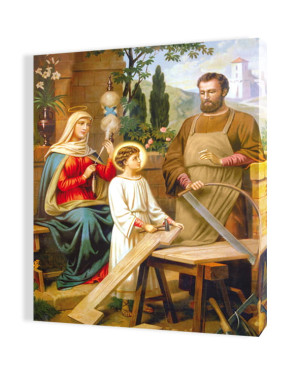 Obraz religijny na płótnie Święta Rodzina