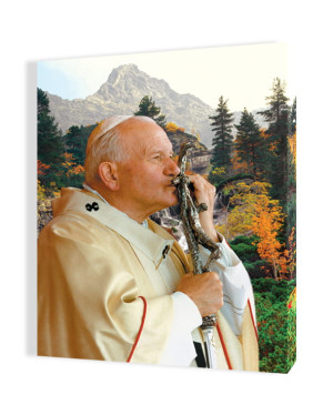 Obraz religijny na płótnie Święty Jan Paweł II