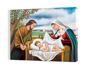 Obraz religijny na płótnie Święta Rodzina