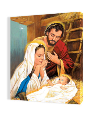 Obraz religijny na płótnie Święta Rodzina