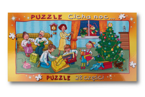 Puzzle Boże Narodzenie Wigilia z rodziną