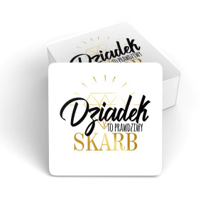 Zestaw podkładek pod kubek dla Dziadka - 4 szt.