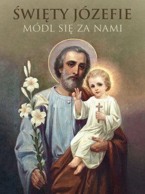 Baner religijny - Rok Świętego Józefa - 75x100cm