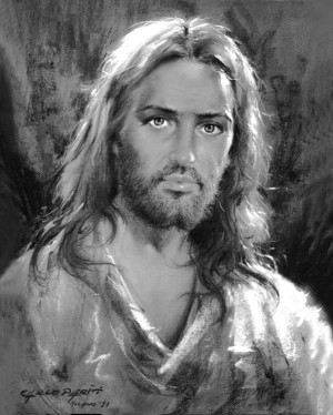 Plakat religijny Jezus Chrystus