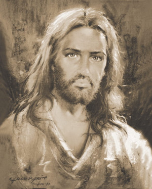 Plakat religijny Jezus Chrystus