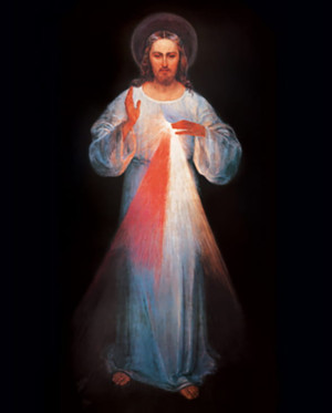 Plakat religijny Jezus Miłosierny