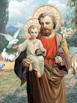 Plakat Święty Józef