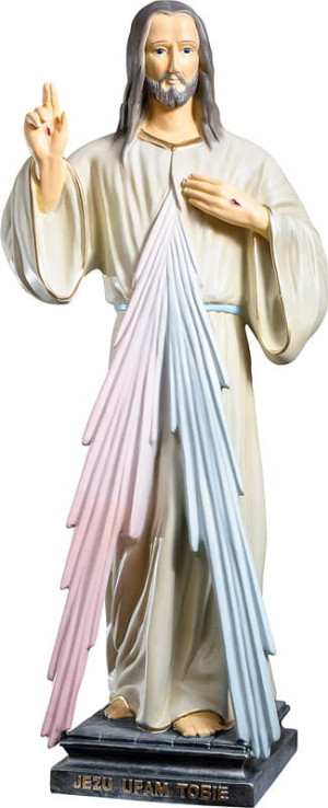 Figura Jezus Chrystus Miłosierny (60 cm)
