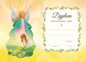 Dyplom ukończenia katechezy - 50 szt.