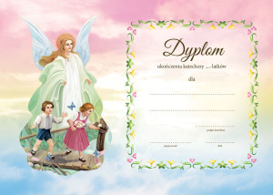 Dyplom ukończenia katechezy - 50 szt.