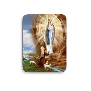 Magnesy religijne Matka Boża z Lourdes - 10 szt.