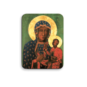 Magnesy religijne Matka Boża Częstochowska - 10 szt.