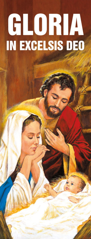 Baner na Boże Narodzenie, "Gloria in Excelsis Deo" 50x130 cm