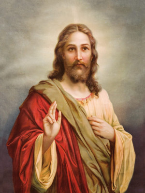 Plakat religijny Jezus Chrystus
