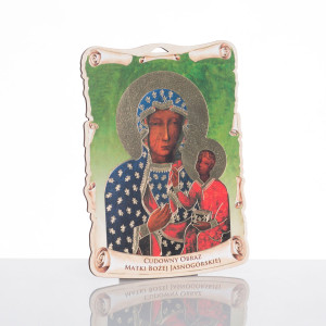 Obrazek religijny Matka Boża Częstochowska Wędrująca