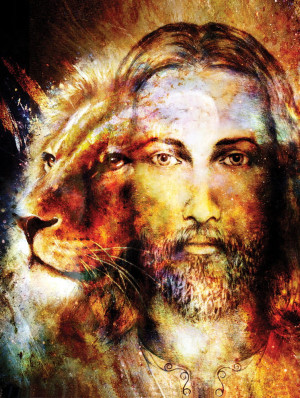 Plakat religijny Jezus Chrystus