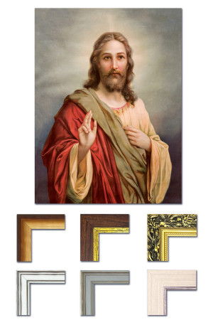 Obraz Jezus Chrystus błogosławiący