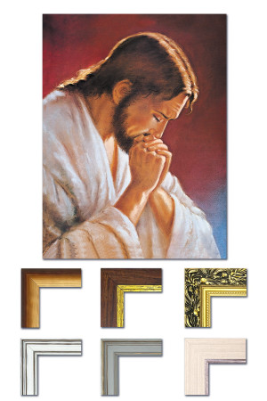 Obraz Jezus Chrystus modlący się