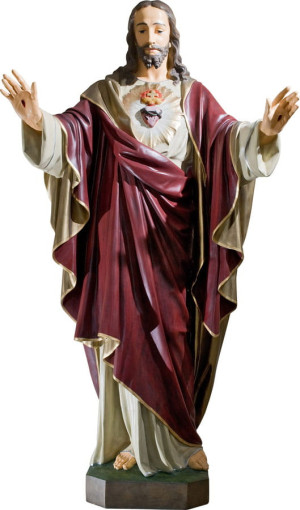 Serce Pana Jezusa - figura (172 cm)