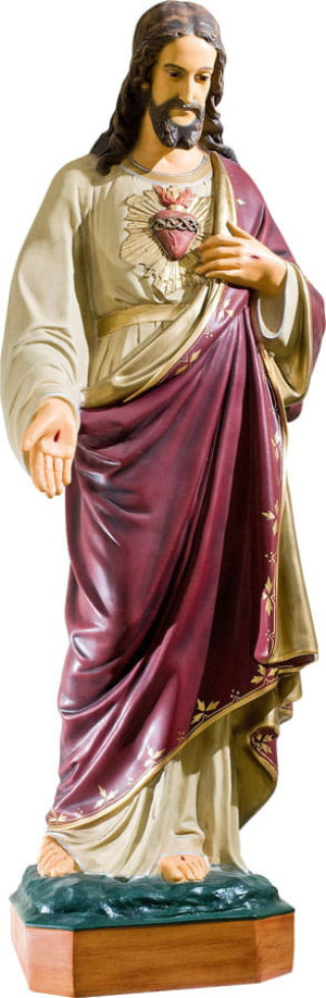 Serce Pana Jezusa (120 cm) - figura
