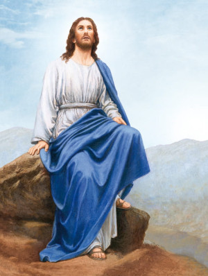 Plakat religijny Jezus Chrystus