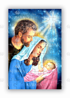 Puzzle Boże Narodzenie - Święta Rodzina