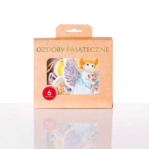 Ozdoby świąteczne - Boże Narodzenie - 6 elementów