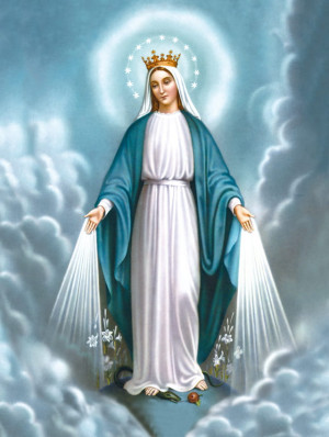 Plakat religijny Matka Boża Niepokalana