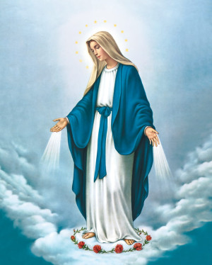 Plakat religijny Matka Boża Niepokalana