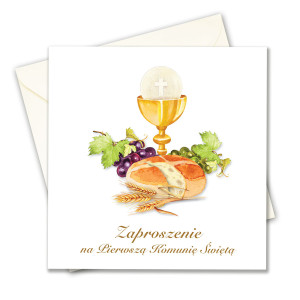 Zaproszenie na Komunię