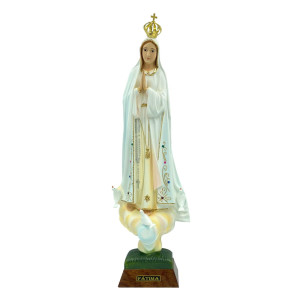 Figurka Matka Boża Fatimska 45cm zdobiona