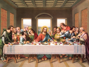 Plakat religijny Ostatnia Wieczerza
