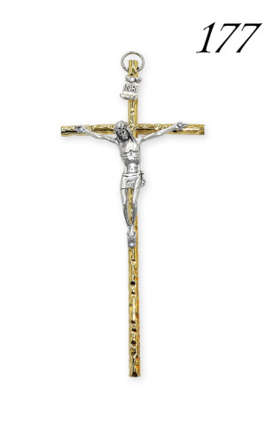 Krzyż wiszący metalowy