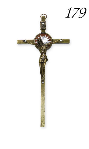 Krzyż wiszący metalowy