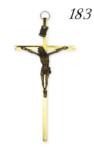 Krzyż wiszący metalowy
