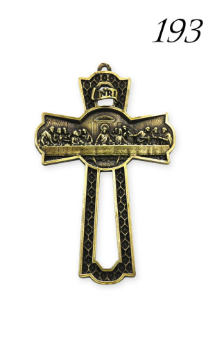 Krzyż wiszący metalowy
