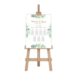 Table plan - wedding - goście weselni