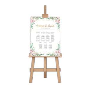 Table plan - wedding - goście weselni