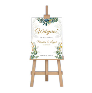 Tablica powitalna dla gości - wedding - ślub