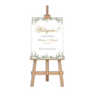Tablica powitalna dla gości - wedding - ślub