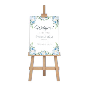 Tablica powitalna na ślub - wedding